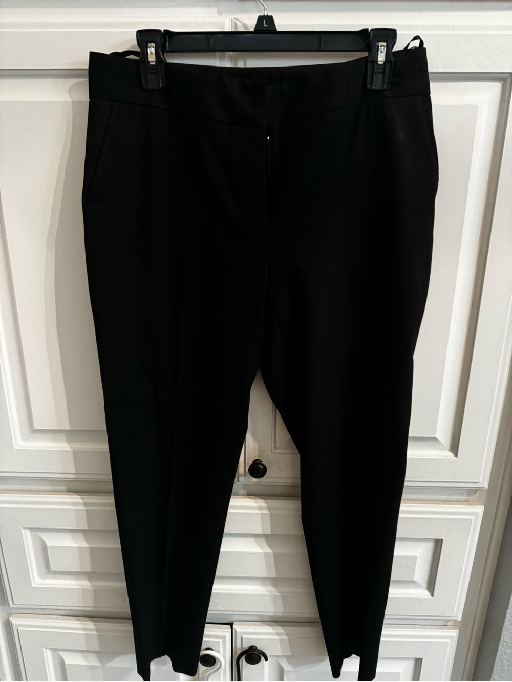 Jones New York Black Slim Tapered Dress Pants